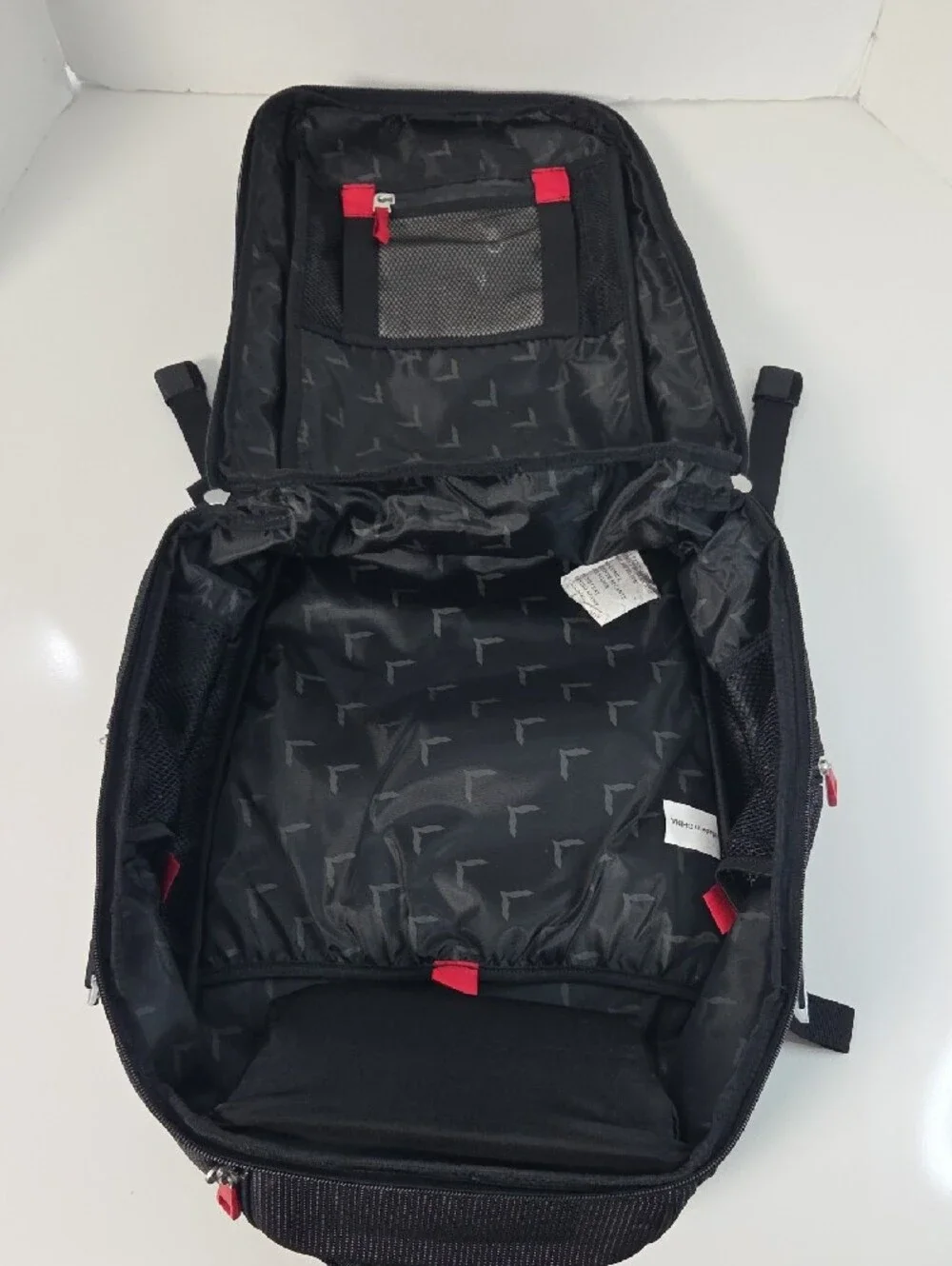 Chevrolet Corvette C7 Black Men's Everyday Backpack with Red Accents